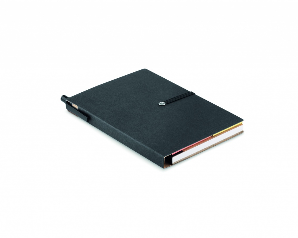 Logotrade promotional item picture of: Notebook w/pen & memo pad