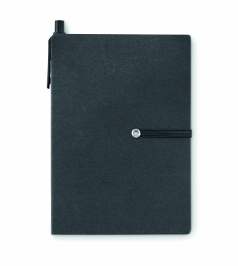 Logo trade promotional merchandise picture of: Notebook w/pen & memo pad