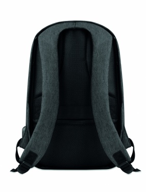 Logo trade advertising product photo of: 2 tone backpack incl USB plug