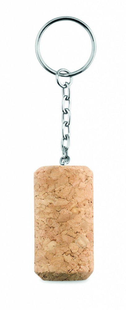 Logotrade promotional item picture of: Wine cork key ring Sigulda