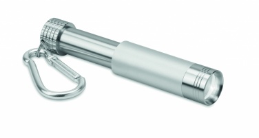 Logotrade business gift image of: Aluminium/ABS LED key ring Aizkraukle