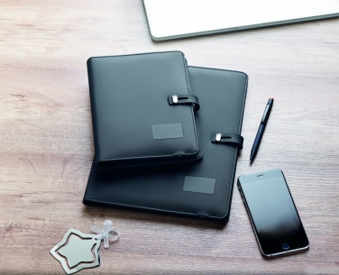 Logotrade advertising product image of: A4 folder w/wireless charger5W