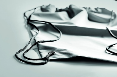 Logo trade promotional merchandise image of: High reflective drawstring bag
