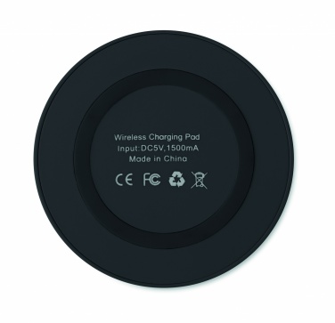 Logo trade promotional gifts picture of: Small wireless charger 5W
