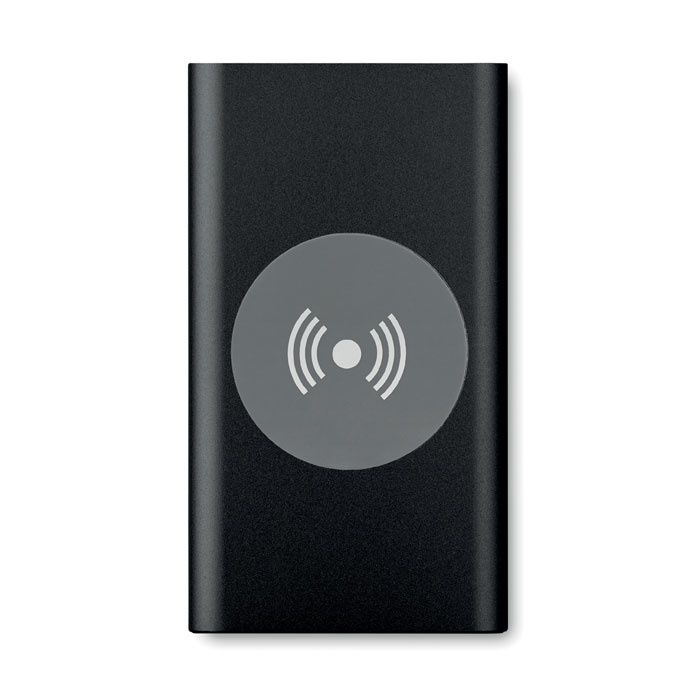 Logo trade advertising products image of: Wireless Power bank 4000mAh