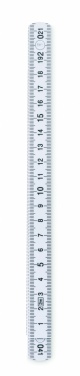Logo trade promotional gifts image of: Folding ruler 2m