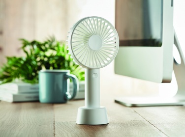 Logotrade promotional product picture of: USB desk fan with stand 