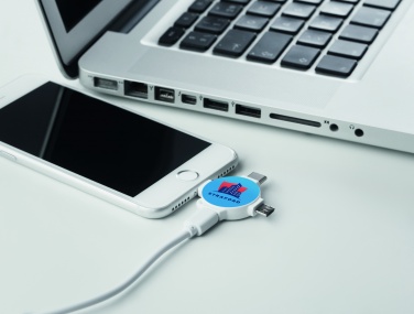 Logo trade corporate gifts picture of: 3 in 1 cable adapter