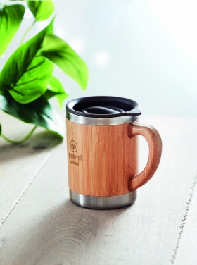Logo trade promotional merchandise picture of: Double wall mug 300ml