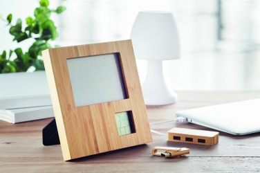 Logotrade business gifts photo of: Photo frame with weather statio