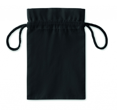 Logo trade corporate gift photo of: Small Cotton draw cord bag
