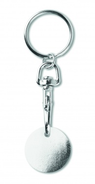 Logotrade promotional product picture of: Key ring token (€uro token)