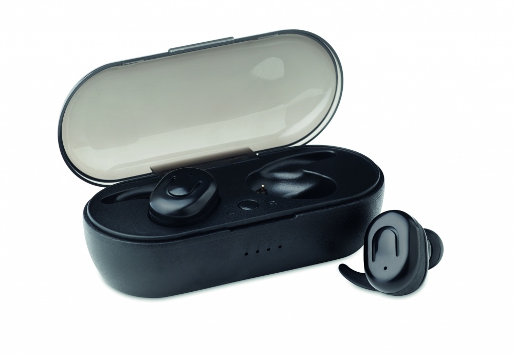 Logotrade advertising products photo of: TWS earbuds with charging box