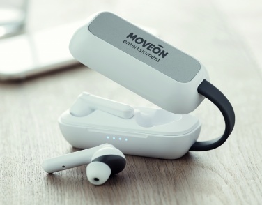 Logo trade promotional product photo of: TWS wireless charging earbuds