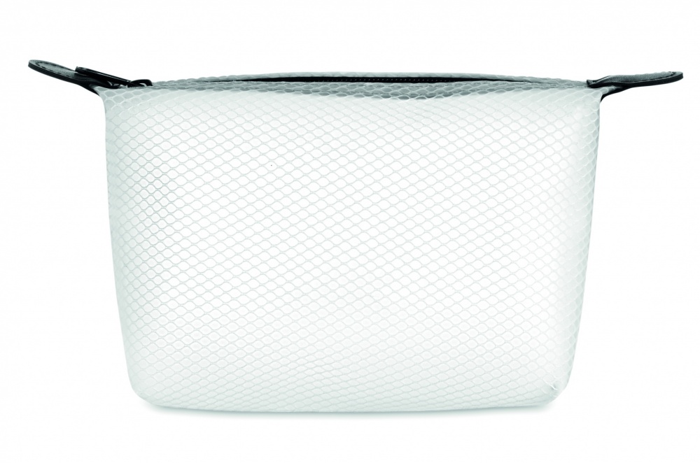 Logo trade promotional gifts picture of: Mesh EVA toiletry bag