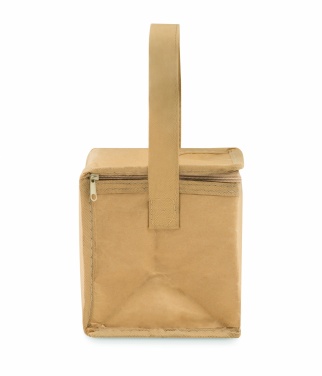 Logo trade corporate gifts picture of: 6 can woven paper cooler bag