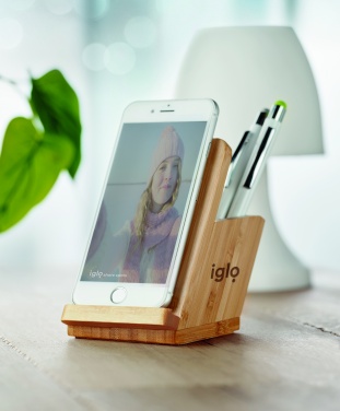 Logotrade business gift image of: Wireless charger pen holder 5W BAICOI