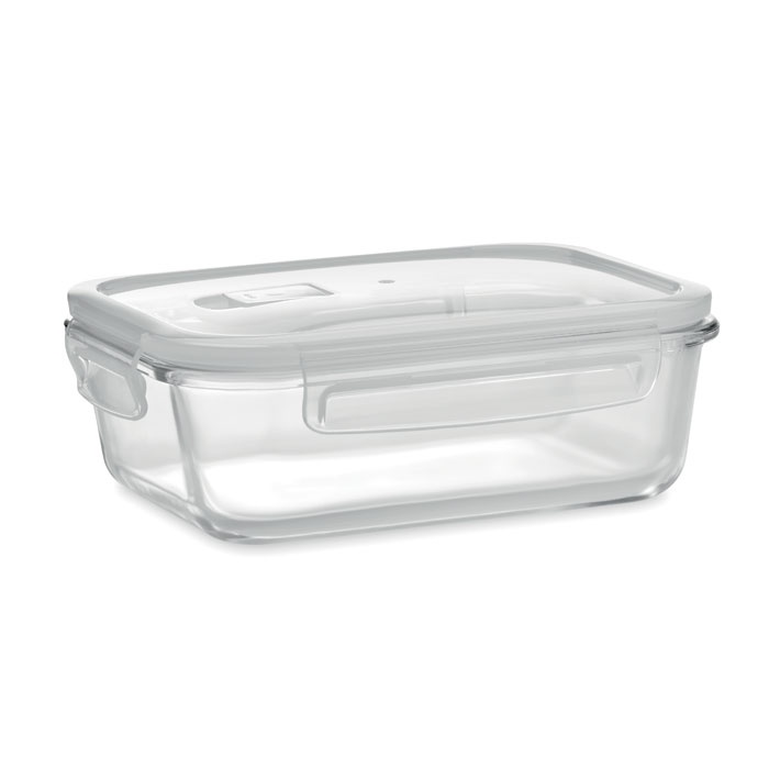 Logotrade promotional giveaways photo of: Glass lunchbox & PP lid 900ml