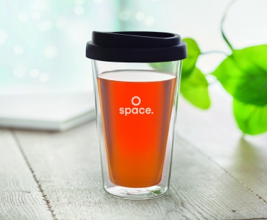 Logo trade promotional giveaways picture of: High borosilicate glass 350ml