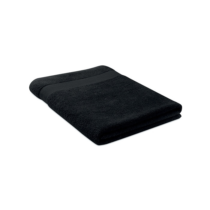 Logo trade promotional gifts image of: Towel organic cotton 180x100cm