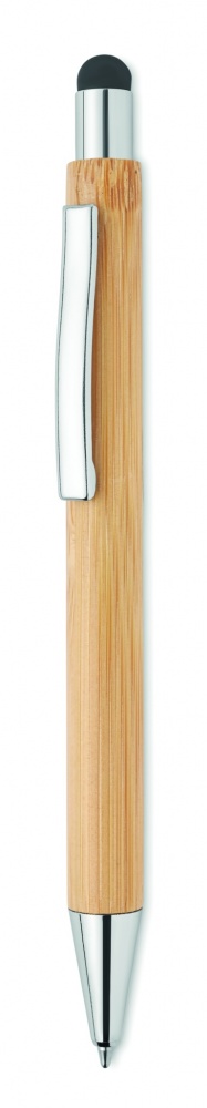 Logotrade corporate gift picture of: Bamboo ballpoint pen with blue ink