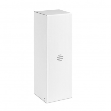 Logo trade promotional giveaways image of: Double wall bamboo cover flask 400ml CHAN BAMBOO