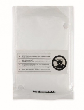 Logo trade promotional product photo of: Biodegradable poncho and bag