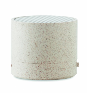 Logo trade advertising product photo of: 3W speaker in wheat straw/ABS