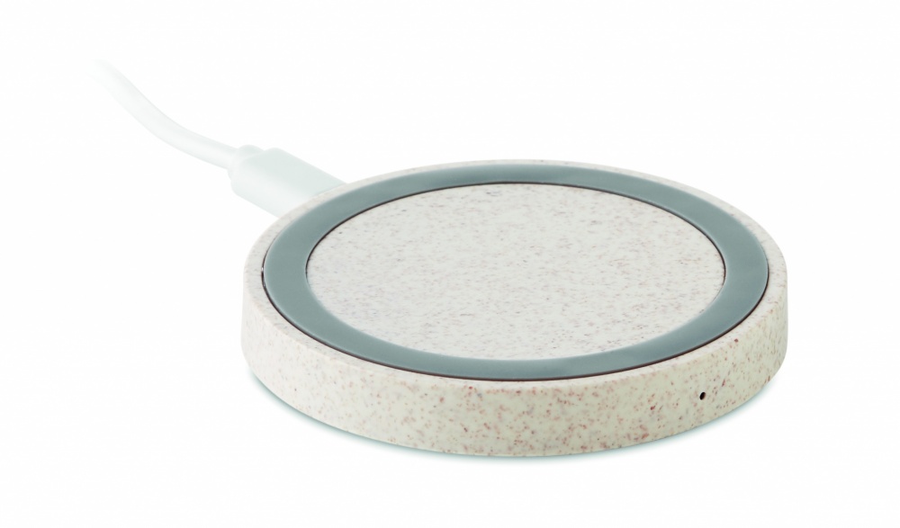 Logotrade promotional gift picture of: Wheat straw/ABS charger 5W