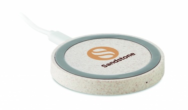 Logo trade advertising products image of: Wheat straw/ABS charger 5W