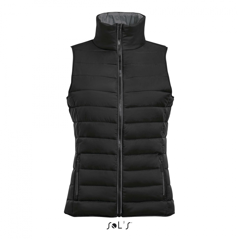 Logo trade promotional items image of: WAVE WOMEN BODYWARMER 180g