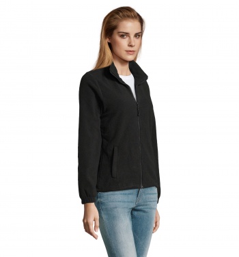 Logo trade advertising products picture of: NORTH WOMEN ZIPPED FLEECE
