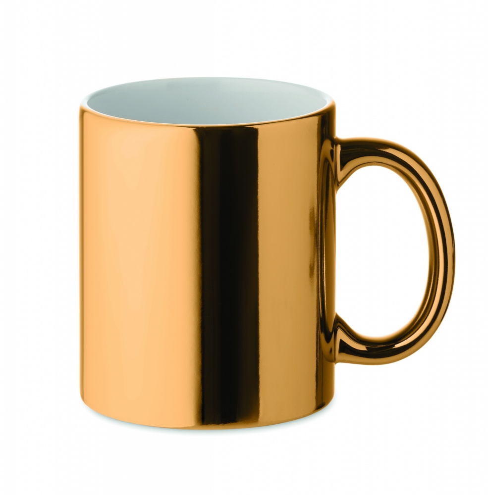 Logotrade promotional giveaway image of: Ceramic mug metallic 300 ml
