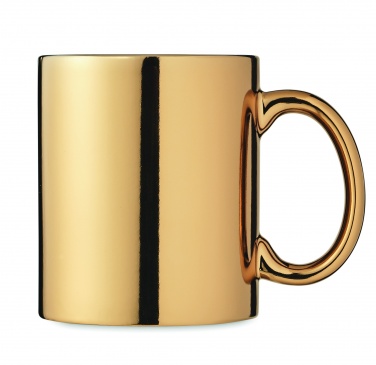 Logotrade promotional item image of: Ceramic mug metallic 300 ml