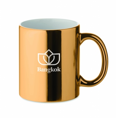 Logotrade promotional gift picture of: Ceramic mug metallic 300 ml