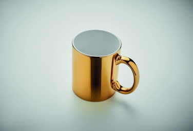 Logo trade promotional product photo of: Ceramic mug metallic 300 ml