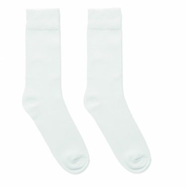 Logo trade corporate gifts image of: Pair of socks in gift box L