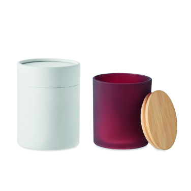 Logotrade advertising product picture of: Plant based wax candle 200 gr