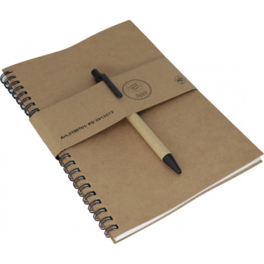 Logotrade promotional items photo of: A5 ECO Notepad KENTWOOD