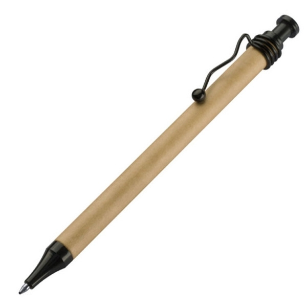 Logotrade promotional products photo of: Cardboard ballpen CRAMLINGTON