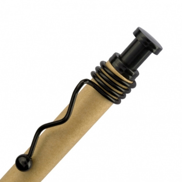 Logo trade promotional products image of: Cardboard ballpen CRAMLINGTON