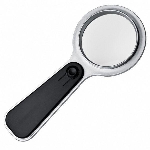 Logotrade promotional gift image of: Magnifying glass with LED GLOUCESTER