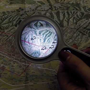 Logo trade promotional giveaways picture of: Magnifying glass with LED GLOUCESTER