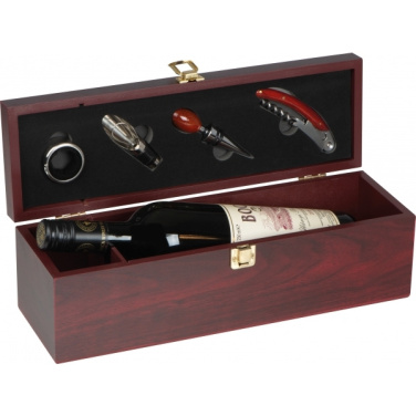 Logo trade promotional merchandise image of: Wine box JESOLO