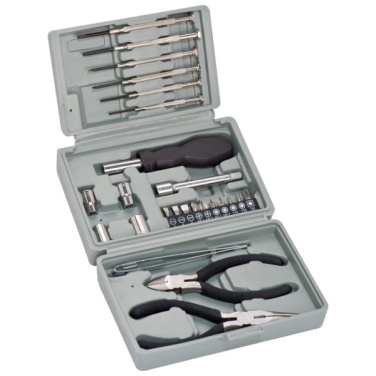 Logo trade promotional items image of: 25-parts tool set MANAGUA
