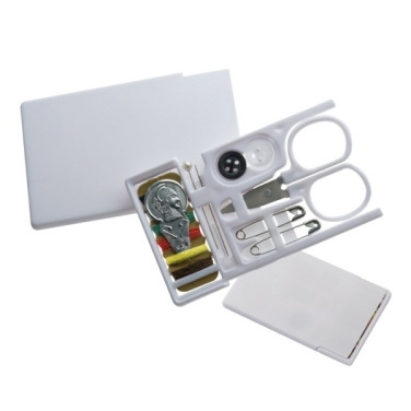 Logo trade promotional item photo of: Travel sewing set LE HAVRE