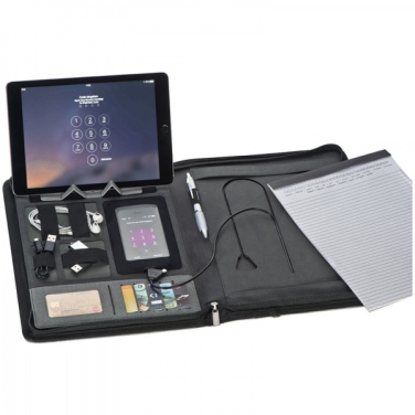 Logotrade corporate gift picture of: A4 folder with power bank Elda