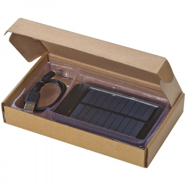 Logotrade promotional item image of: Solar power bank PHILADELPHIA