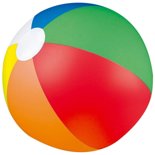 Logo trade advertising products picture of: Multicolour beach ball PALM SPRINGS