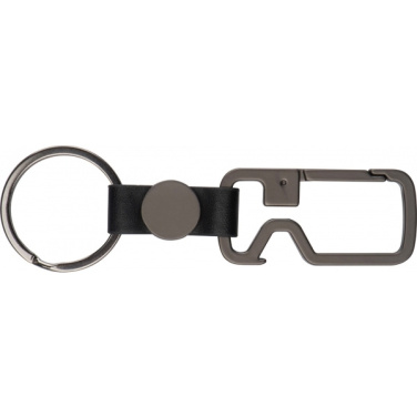 Logo trade promotional products image of: Keyring MACAU